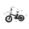 High Quality 20inch 500w fat tyre electric bike electric folding bike electric folding bicycle